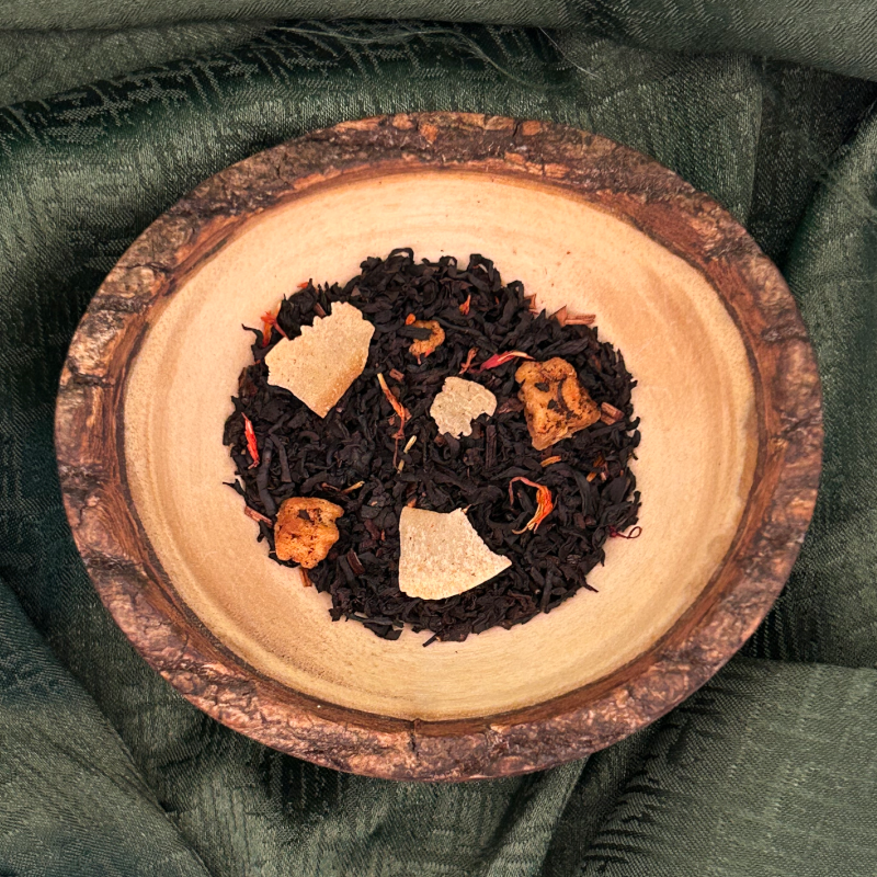 Vanilla Coconut Black Loose Leaf Tea